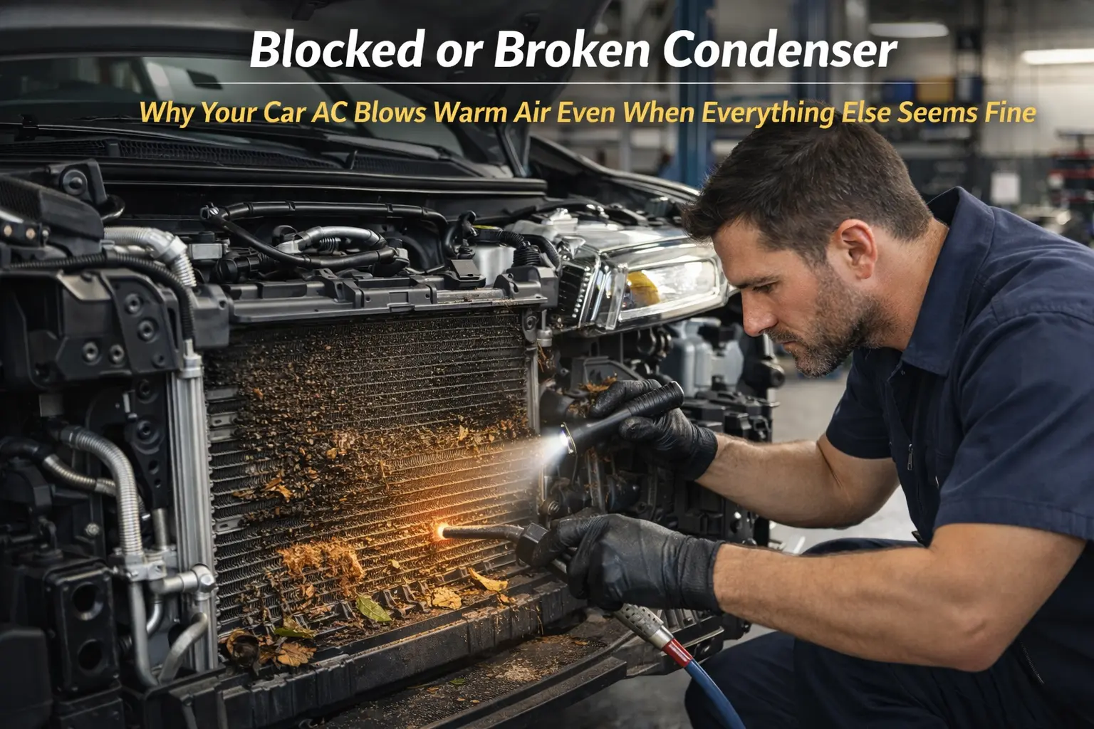 Blocked or Broken Condenser