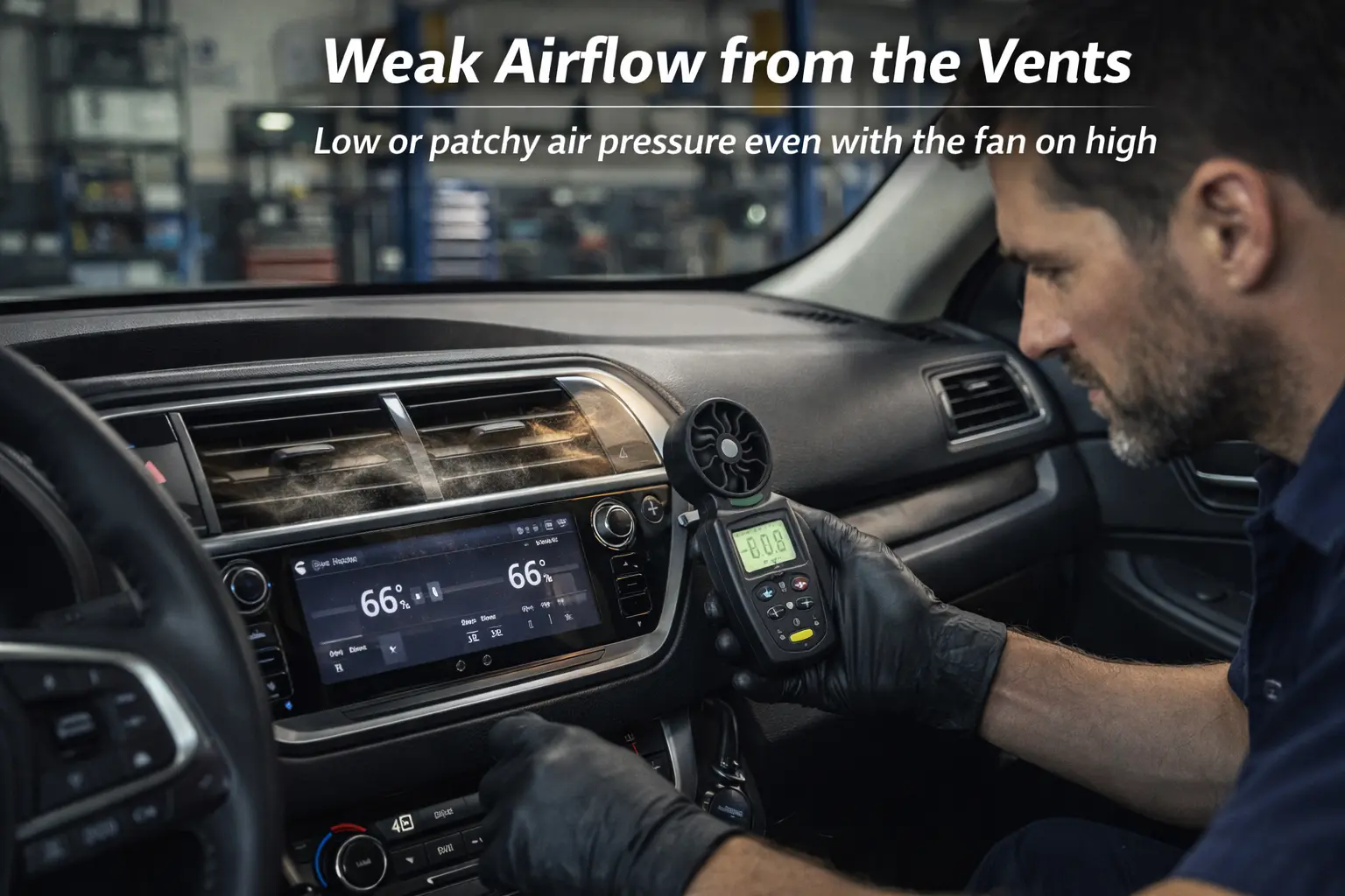 Weak Airflow from the Vents