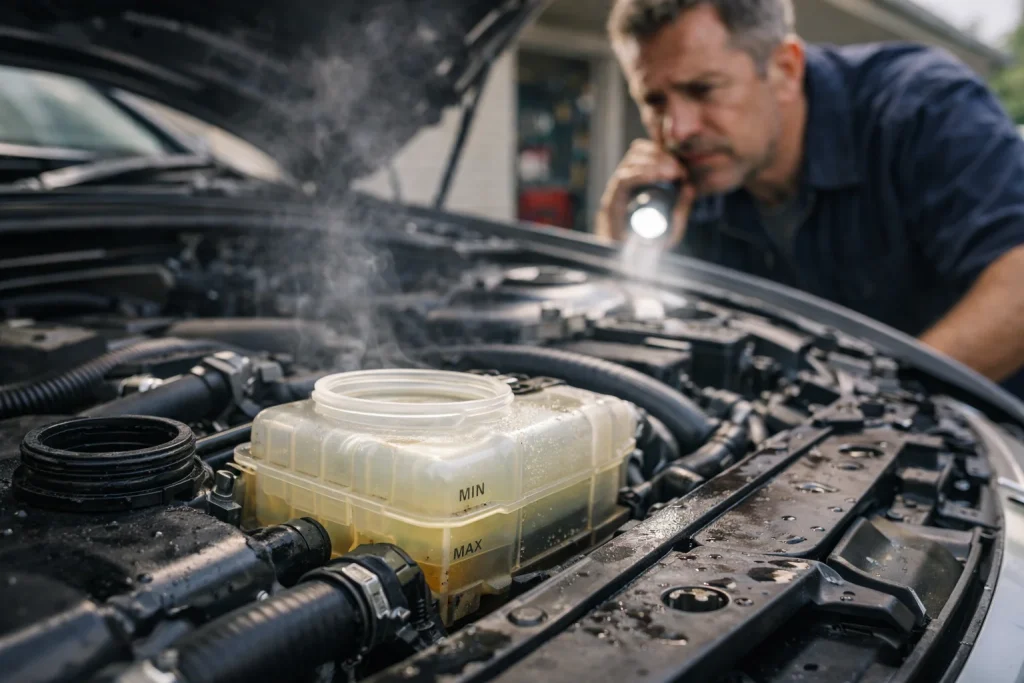 Unexplained Coolant Loss with No External Leak